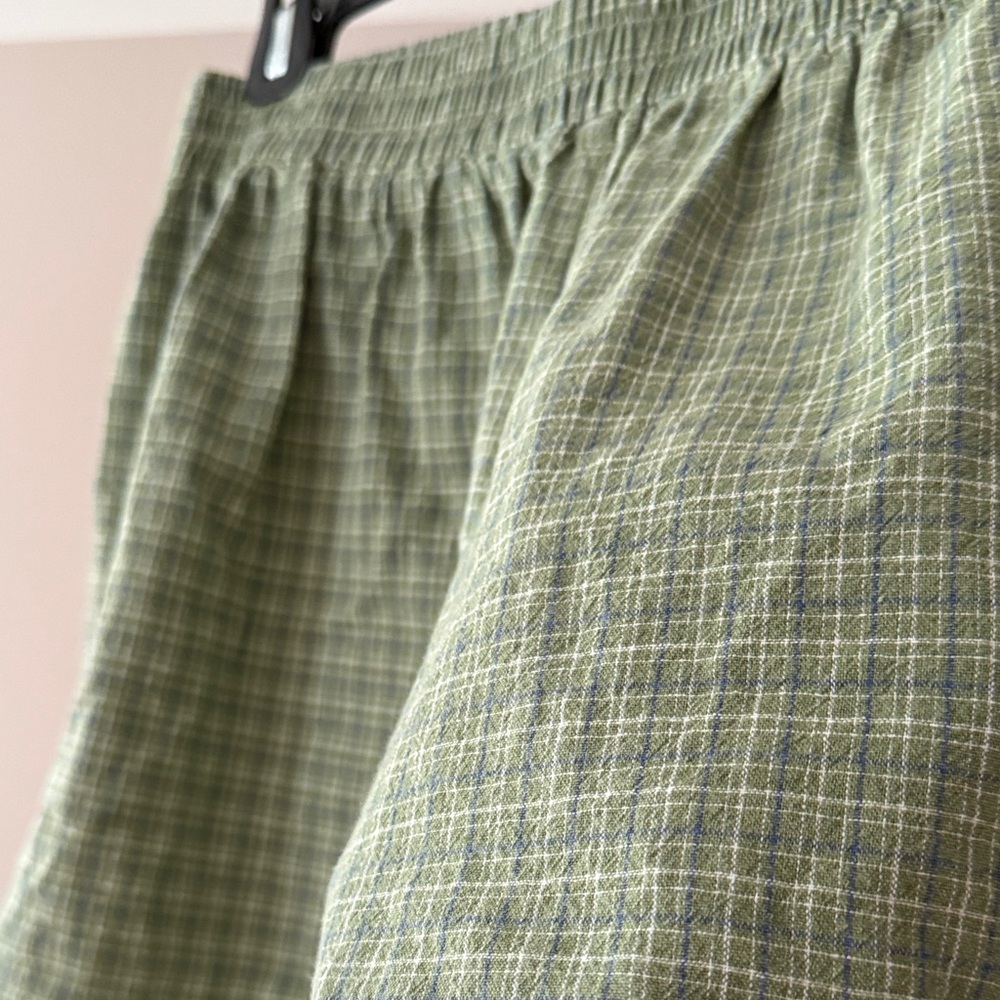 Sonderhaus Green Gingham Boxer Shorts - Picture 3 of 3